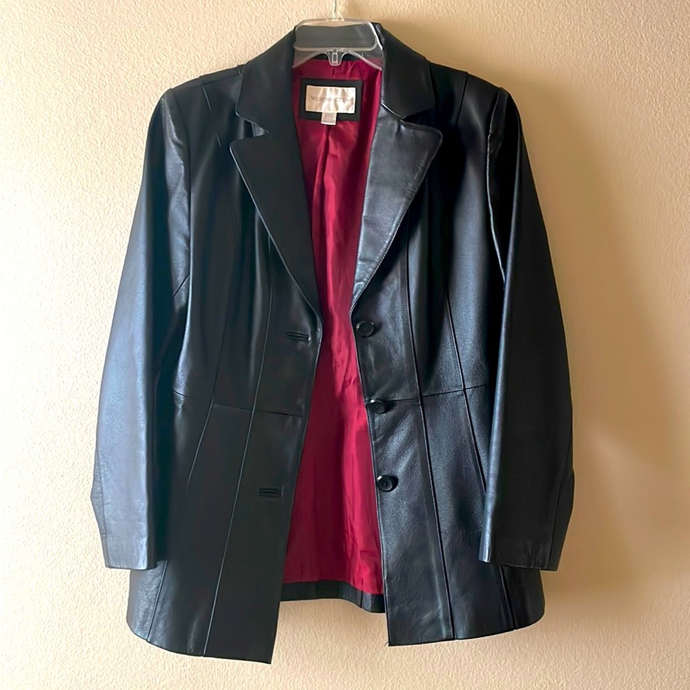 Leather jacket